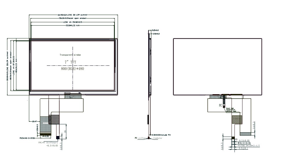 Mechanical Drawing - 4D LCD 7